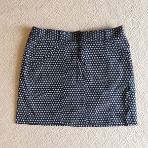 Land's End Daisy Print Skirt Skort